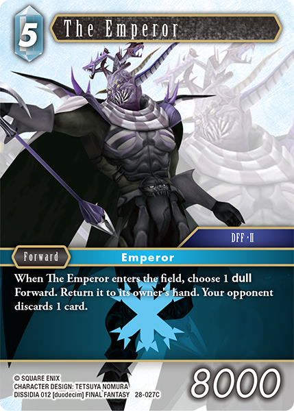The Emperor - Dreamlike Oceans FF TCG spoiler