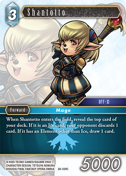 Shantotto - Dreamlike Oceans FF TCG spoiler